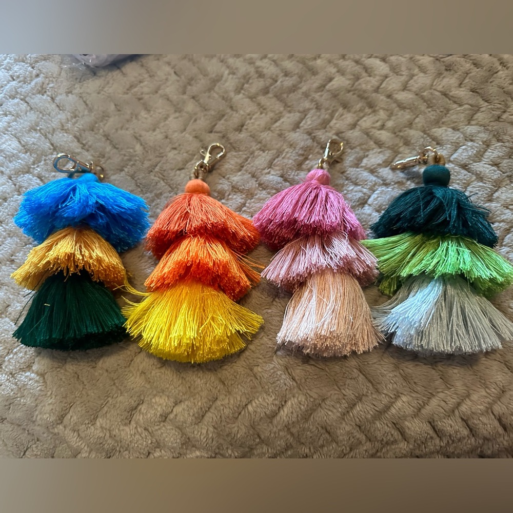 Tassel Bag Charm NWOT